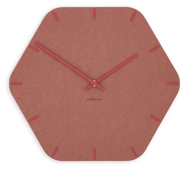 Zidni sat Luxhora Pura Hex Orange 11 boja kazaljki