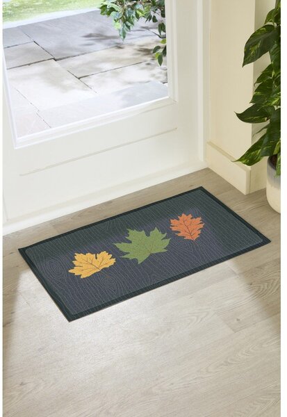 Otirač 40x70 cm Autumn Leaves on Green – Artsy Doormats