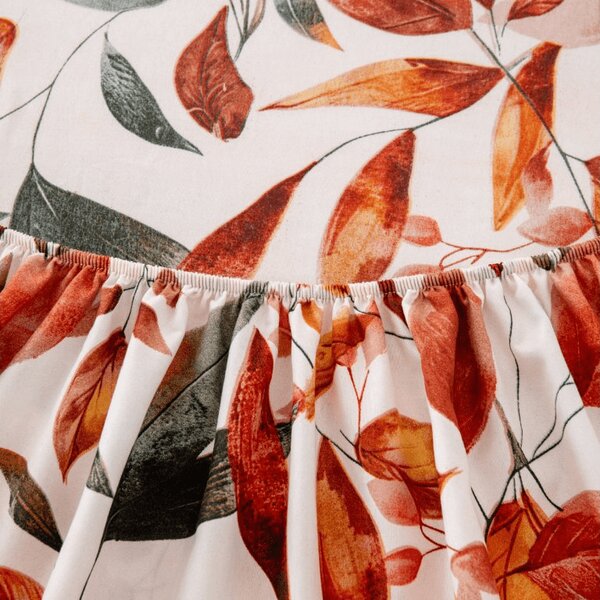 Napeta plahta od mikrovlakana AUTUMN LEAVES šarena 90x200 cm