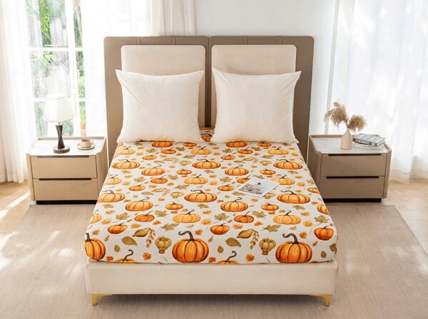 Plahta od mikrovlakana AUTUMN PUMPKINS šarena 90x200 cm