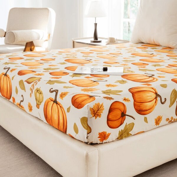 Plahta od mikrovlakana AUTUMN PUMPKINS šarena 90x200 cm