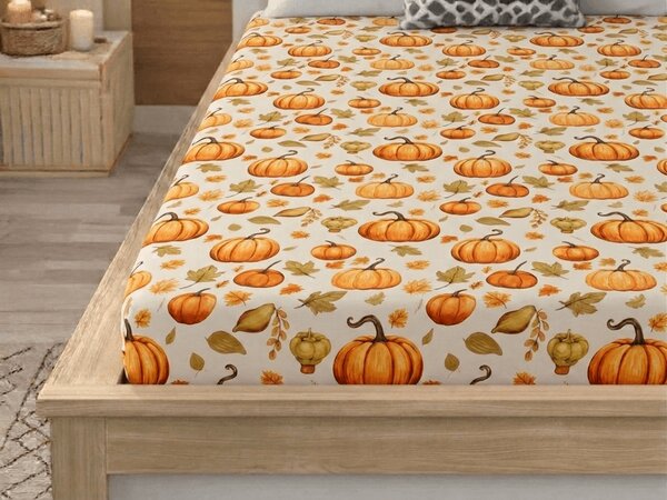 Plahta od mikrovlakana AUTUMN PUMPKINS šarena 90x200 cm