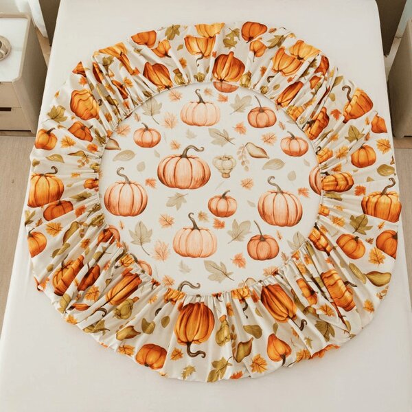 Plahta od mikrovlakana AUTUMN PUMPKINS šarena 90x200 cm