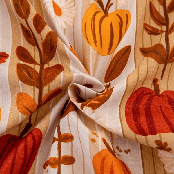 Plahta od mikrovlakana PUMPKIN STRIPES šarena 90x200 cm