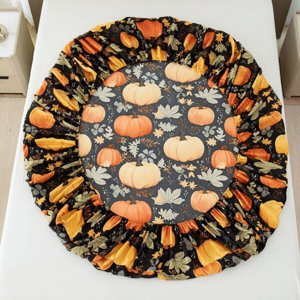 Plahta od mikrovlakana ORANGE PUMPKINS šarena 90x200 cm