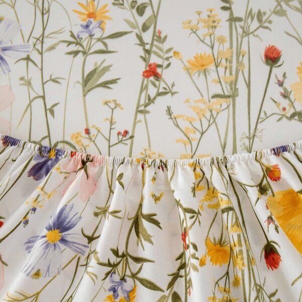 Plahta od mikrovlakana WILDFLOWERS šarena 90x200 cm