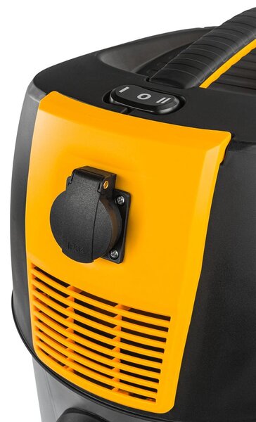 Industrijski usisavač 1600 W bez vrećice 30 l s HEPA filterom i ladicom za alat POWERMAT PM-OD-1600T-PRO