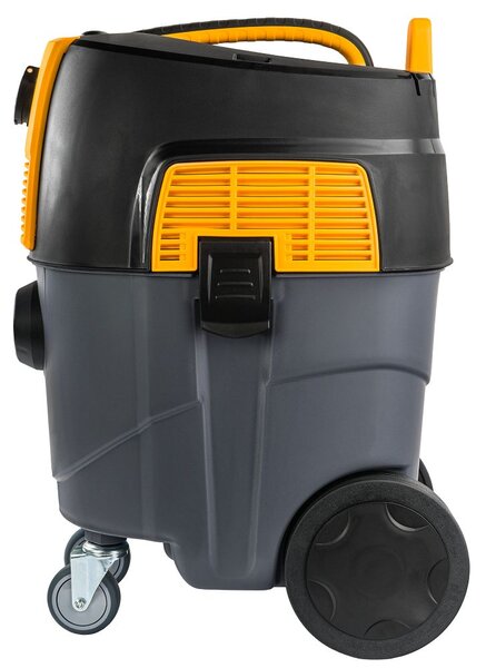 Industrijski usisavač 1600 W bez vrećice 30 l s HEPA filterom i ladicom za alat POWERMAT PM-OD-1600T-PRO