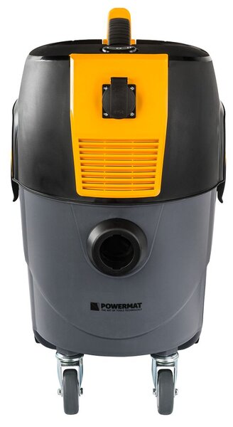 Industrijski usisavač 1600 W bez vrećice 30 l s HEPA filterom i ladicom za alat POWERMAT PM-OD-1600T-PRO