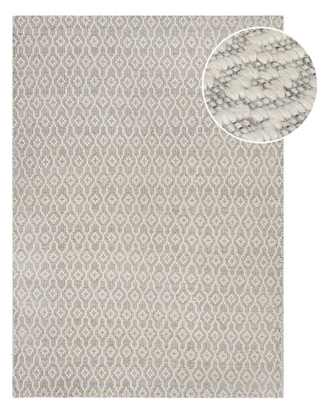 Sivo-bež vuneni tepih Flair Rugs Dream, 120 x 170 cm