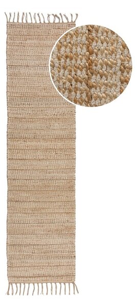 Staza u prirodnoj boji 60x230 cm Levi - Flair Rugs