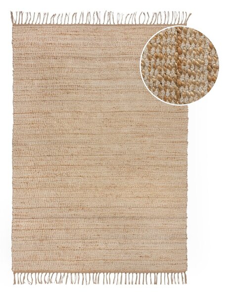 Tepih u prirodnoj boji 80x150 cm Levi - Flair Rugs