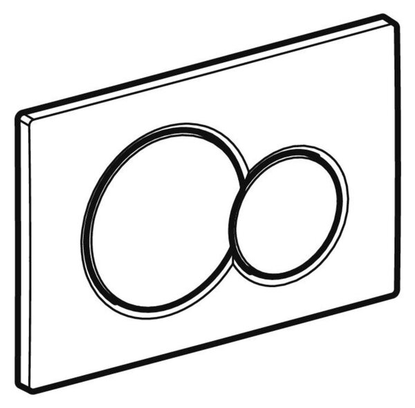 GEBERIT Tipka SIGMA01 bijela
