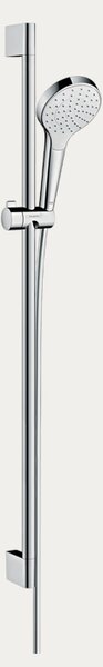 Hansgrohe klizna šipka Croma Select S, 1-jet, 90 cm, krom/bijela