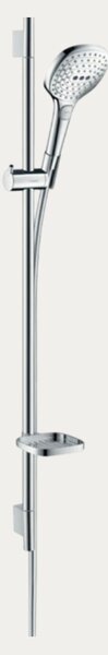Hansgrohe klizna šipka Raindance Selecte E 120, 90 cm, krom/bijela