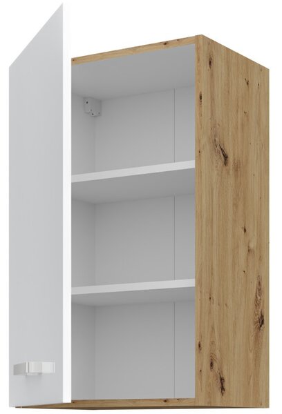 Zondo.hr Gornji kuhinjski ormarić- Arryn 45 G-72 1F (Hrast artisan + bijeli sjaj). 1024684