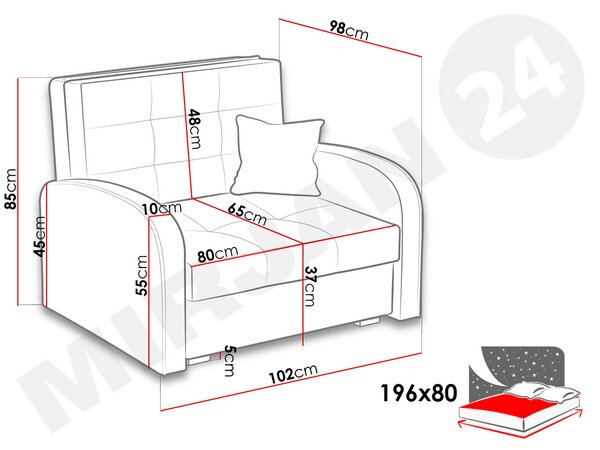 Zondo.hr Fotelja Carivia Gold I (kronos 01). 1051130