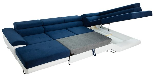 Kutna garnitura Alphard Bis (L) (uttario velvet 2979 + uttario velvet 2979 + senegal 825)