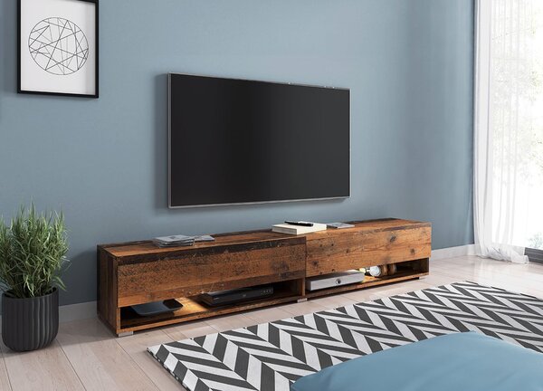 TV stolić/ormarić Aldesia 180 (old style) (led rasvjeta rgb šareno)