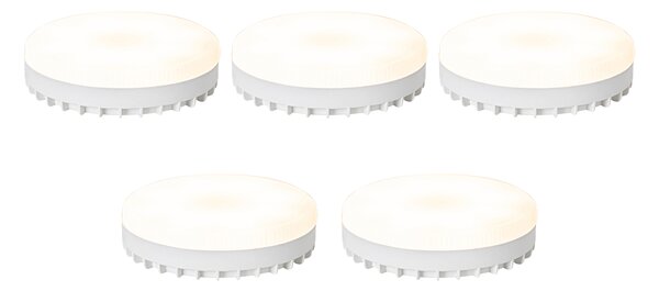 Set od 5 pametnih GX53 prigušivih LED žarulja Opal 9W 806 lm 2700-6500K
