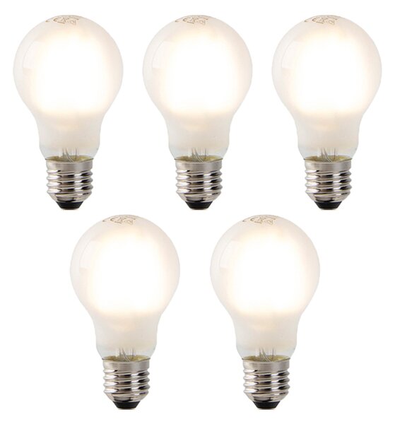 Set od 5 prigušivih E27 LED žarulja s matiranim staklom 4W 320lm 2700K