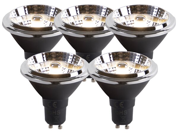 Set od 5 GU10 LED žarulja AR70 6W 380lm 3000K