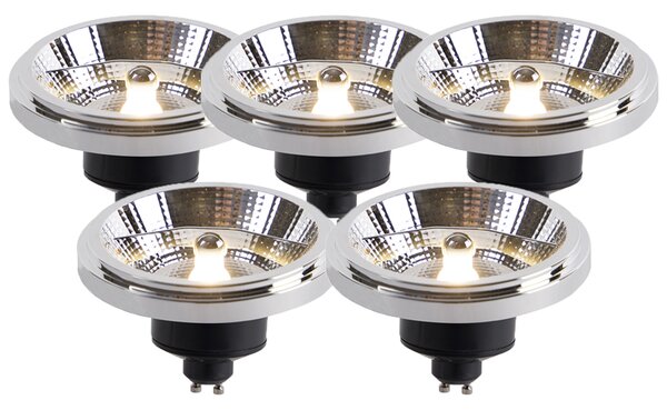 Set od 5 GU10 prigušivih LED žarulja AR111 11W 810lm 2700K