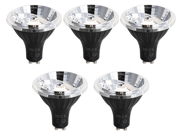 Set od 5 GU10 prigušivih LED žarulja 70 mm 6,5 W 600 lm 2700 K
