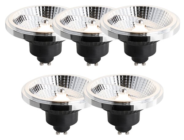 Set od 5 GU10 prigušivih LED žarulja 111mm 10.5W 770lm 2700K