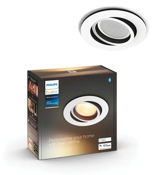 Milliskin Hue UGRADBENA SVJETILJKA BIJELA 1x5W 8719514338562