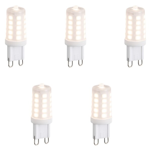 Set od 5 G9 3-stupanjskih prigušivih LED žarulja Opal 3W 250lm 2700K