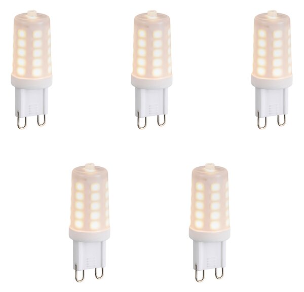 Set od 5 prigušivih G9 LED žarulja Opal 1,2 W 100 lm 2200 K