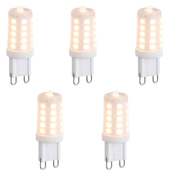 Set od 5 prigušivih G9 LED žarulja Opal 3W 250lm 2200K