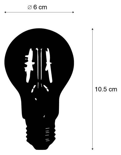 Set od 5 E27 LED žarulja s 3 stupnja prigušivanja A60 5W 700 lm 2700K