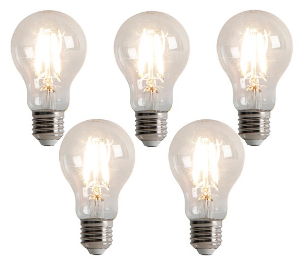 Set od 5 E27 3-stupanjskih prigušivih LED žarulja A60 5W 500lm 2700K
