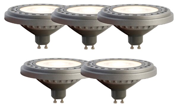 Set od 5 GU10 LED žarulja AR111 8W 750 lm 3000K