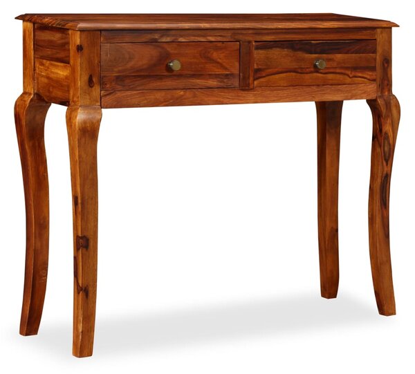 VidaXL Konzolni stol od masivnog drva šišama 90x32x76 cm