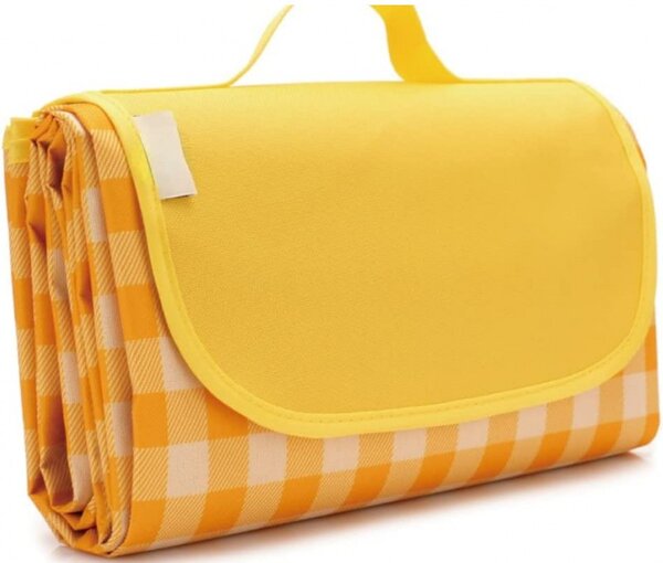 Sklopiva plažna podloga za piknik PIKNIX 145x200 cm - više boja Boja: Plava