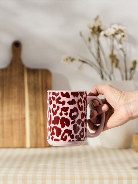 Sinsay - Keramička šalica s leopard uzorkom