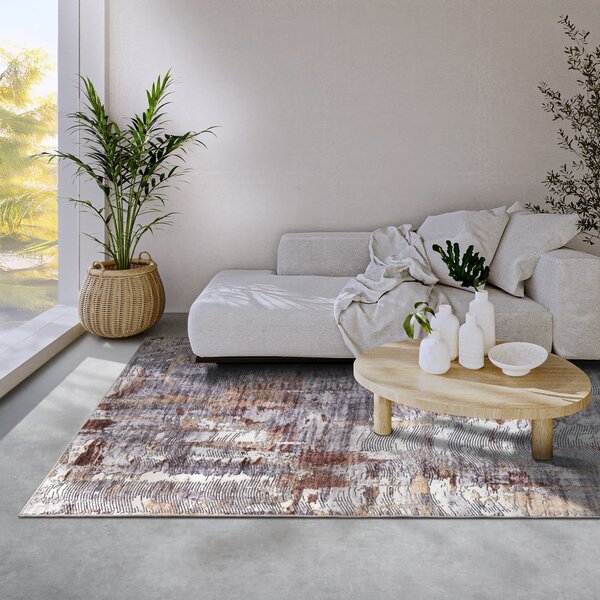 Sivi tepih 200x290 cm Malard Copper Gold – Elle Decoration