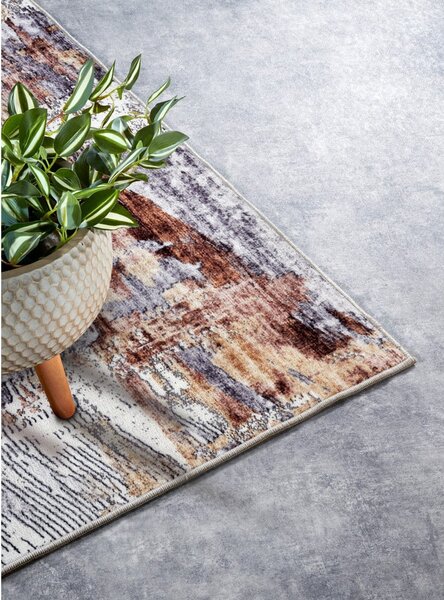 Sivi tepih 200x290 cm Malard Copper Gold – Elle Decoration