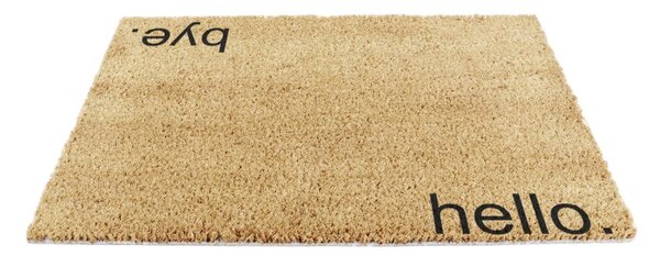 Otirač od kokosovih vlakana 40x60 cm Hello, Bye – Artsy Doormats