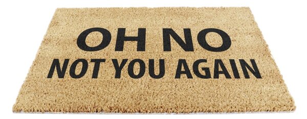 Otirač od kokosovih vlakana 40x60 cm Not You Again – Artsy Doormats