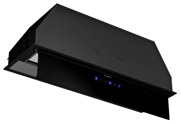 Klarstein Napa za ventilaciju, upravljanje dodirom, ekstrakcija/recirkulacija, EEK A+, 3 razine, LED, tihi