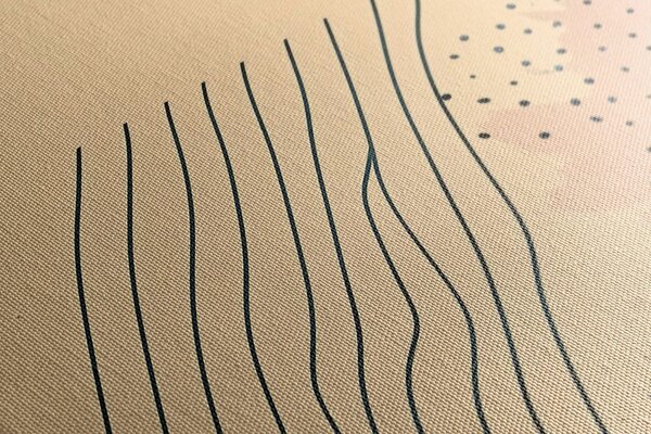 Slika moderni uzorci Peach Fuzz