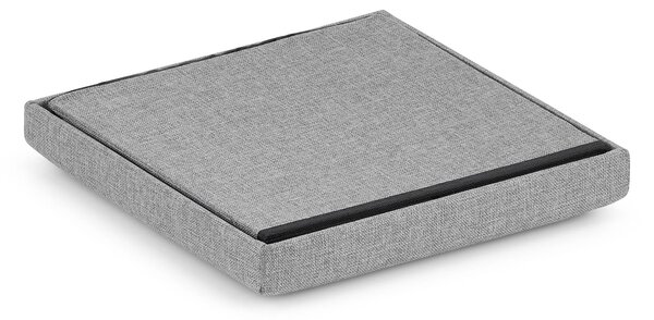 Siva sklopiva tabure FURELA L 38 x 38 x 38 cm