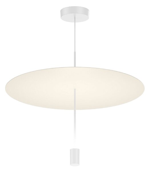 Wever & Ducré Lighting WEVER & DUCRÉ Shedda LED viseća svjetiljka, Ø 55 cm, Živi jednostavno, 2700K, prigušiva, Bež, Dnevni boravak/blagovaonica, Aluminij