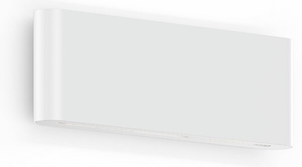 Wever & Ducré Lighting WEVER & DUCRÉ Kiosk 2.0 vanjska zidna LED svjetiljka, mat bijela, 2.700 K, prigušiva, Bijela, Aluminij