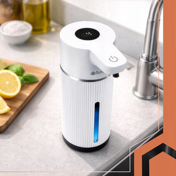 Beskontaktna baterija. dozator sapuna sa senzorom 420ml lcd touch bijeli