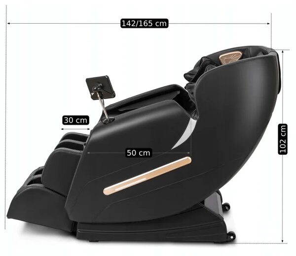 JAKS Masažna fotelja smeđa Vx max